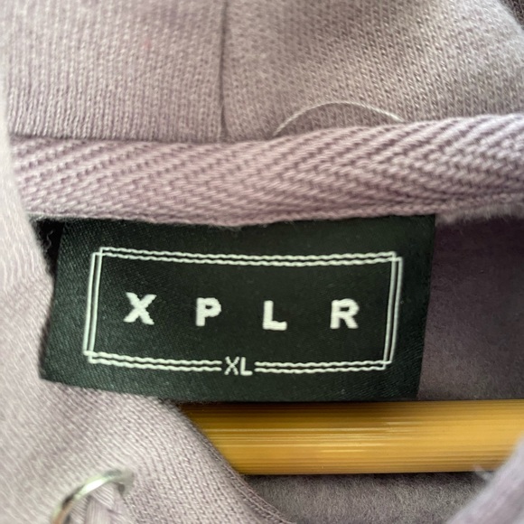 Purple XPLR Hoodie - Picture 5 of 5